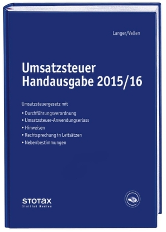 Umsatzsteuer Handausgabe 2015/2016