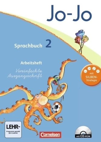 2. Schuljahr, Arbeitsheft in Vereinfachter Ausgangsschrift m. CD-ROM