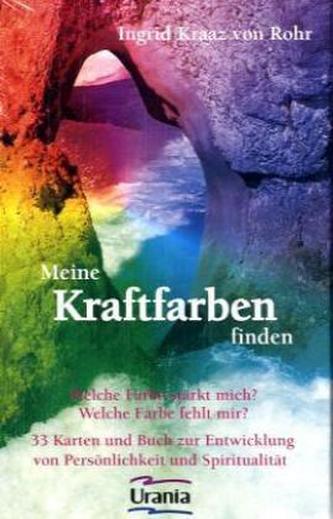Meine Kraftfarben finden, Karten u. Buch