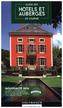 Guide 2016 des hôtels et auberges de charme en France