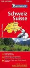 Michelin Karte Schweiz. Suisse