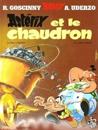 Asterix - Asterix et le chaudron. Asterix und der Kupferkessel, französische Ausgabe