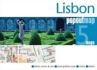 Lisbon Double PopOut Map
