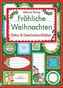 Fröhliche Weihnachten: Deko- & Geschenkaufkleber