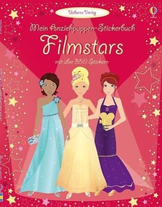 Mein Anziehpuppen-Stickerbuch: Filmstars