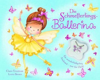 Die Schmetterlingsballerina, m. Schmetterlingsarmband