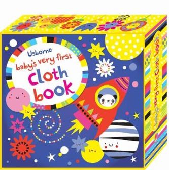 Baby's very first Cloth book (Blue)