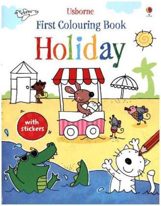 Usborne First Colouring Book Holiday