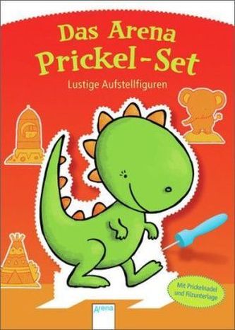Das Arena Prickel-Set - Lustige Aufstellfiguren