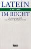 Latein im Recht