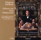 Der große Gatsby, 5 Audio-CDs