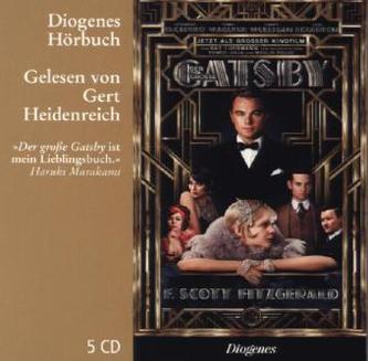 Der große Gatsby, 5 Audio-CDs
