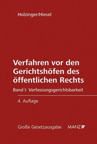 Verfahren vor den Gerichtshöfen des öffentlichen Rechts (f. Österreich). Bd.1