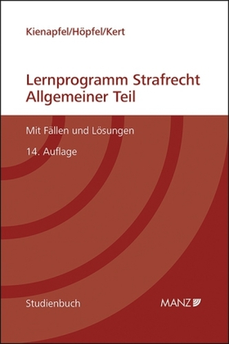 Lernprogramm Strafrecht Allgemeiner Teil (f. Österreich)