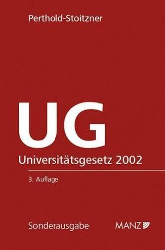 Universitätsgesetz 2002 - UG (f. Österreich)