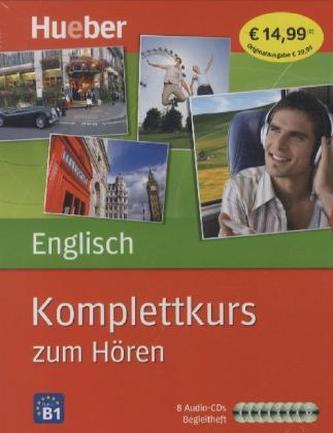 Komplettkurs Englisch zum Hören, 8 Audio-CDs