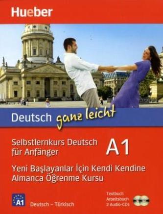 Yeni ba layanlar için kendi kendine Almanca ö renme kursu, Textbuch + Arbeitsbuch + 2 Audio-CDs
