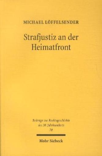 Strafjustiz an der Heimatfront