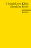 Sämtliche Briefe
