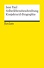 Selberlebensbeschreibung. Konjektural-Biographie