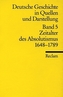 Deutsche Geschichte in Quellen und Darstellung. Bd.5