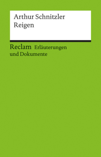 Arthur Schnitzler 'Der Reigen'