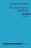 Lektüreschlüssel Theodor Fontane 'Effi Briest'