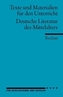 Deutsche Literatur des Mittelalters