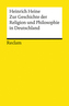 Zur Geschichte der Religion und Philosophie in Deutschland