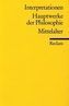 Hauptwerke der Philosophie, Mittelalter