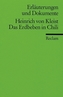 Heinrich von Kleist 'Das Erdbeben in Chili'
