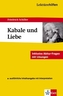 Lektürehilfen Friedrich Schiller 'Kabale und Liebe'