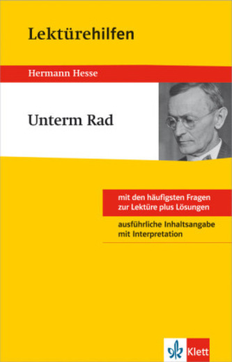Lektürehilfen Herrmann Hesse 'Unterm Rad'