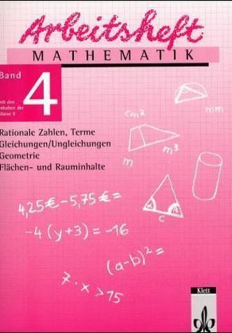Rationale Zahlen, Terme, Gleichungen/Ungleichungen, Geometrie, Flächen- u. Rauminhalte