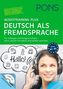 PONS Audiotraining Plus Deutsch als Fremdsprache, MP3-CD + Begleitbuch