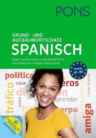 PONS Grund- und Aufbauwortschatz Spanisch, m. MP3-CD