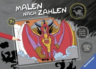 Malen nach Zahlen: Drachen