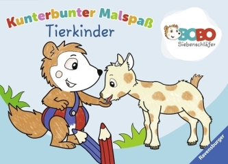 Bobo Siebenschläfer - Kunterbunter Malspaß Tierkinder