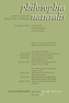 Philosophia Naturalis / Reduction in the Philosophy of Mind. Ed.1-2/2010/2011