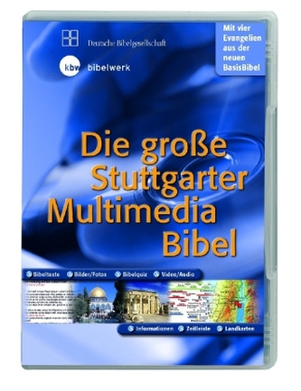 Die große Stuttgarter Multimedia Bibel, 1 DVD-ROM