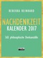 Nachdenkzeit 2017