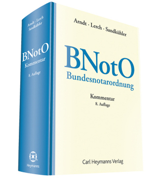 Bundesnotarordnung (BNotO), Kommentar