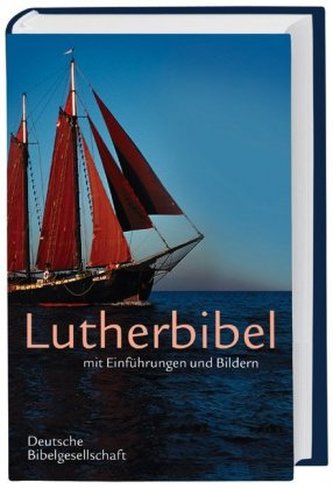 Lutherbibel mit Einführungen und Bildern, Cover Schiff