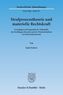 Strafprozesstheorie und materielle Rechtskraft
