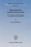 Menschenwürde und Menschheitswürde