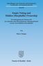 Empty Voting und Hidden (Morphable) Ownership
