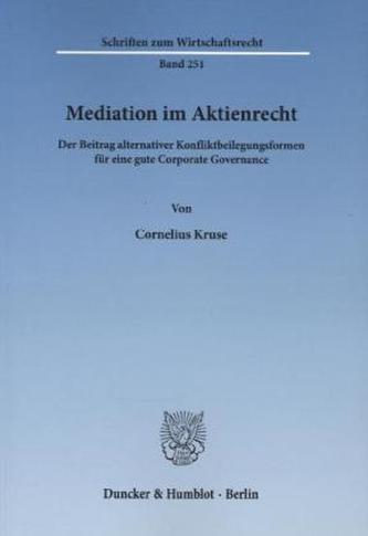 Mediation im Aktienrecht