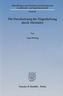 Die Durchsetzung der Organhaftung durch Aktionäre