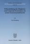 Willensbildung der Mitglieder und Corporate Governance im neuen Genossenschaftsrecht