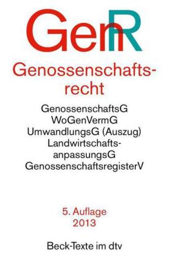 Genossenschaftsrecht (GenR)